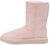 Buy (W) UGG Classic Pendek Snow Leopard Fleece Berbulu Merah Jambu 1113495-QRT