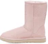 Buy (W) UGG Classic Short Leopardo de Nieve Fleece Forrado Rosa 1113495-QRT