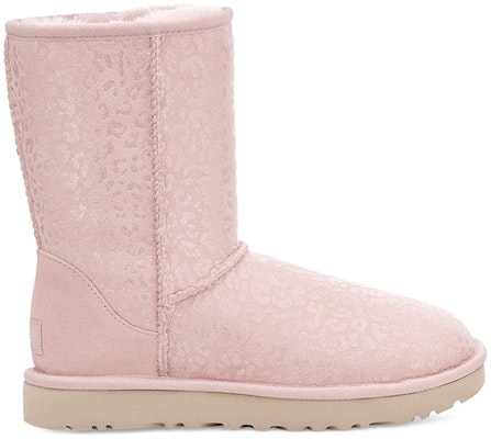 (Women) UGG Classic Short Snow Leopard Fleece Lined Pink 1113495-QRT Order (Women) UGG Classic Short Snow Leopard Fleece Lined Pink 1113495-QRT