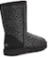 Shop (W) UGG Classic Pendek Snow Leopard Berbulu Hitam 1113495-BLK