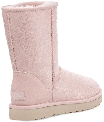 (W) UGG Classic Short Leopardo de Nieve Fleece Forrado Rosa 1113495-QRT Shop (W) UGG Classic Short Leopardo de Nieve Fleece Forrado Rosa 1113495-QRT