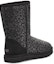 Shop (W) UGG Classic Pendek Salji Leopard Berbulu Hitam 1113495-BLK