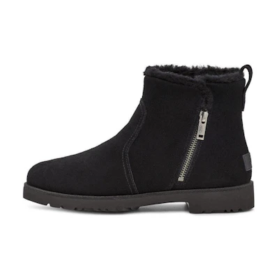 (W) UGG Romely Zip 'Black'