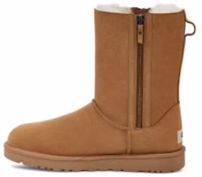 (Women) UGG Classic Short Zip 'Light Brown' 1153490-CHE (Women) UGG Classic Short Zip 'Light Brown' 1153490-CHE