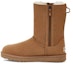 Buy (W) UGG Classic Short Zip 'Coklat Muda' 1153490-CHE