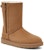 (W) UGG Classic Short Zip 'Coklat Muda' 1153490-CHE