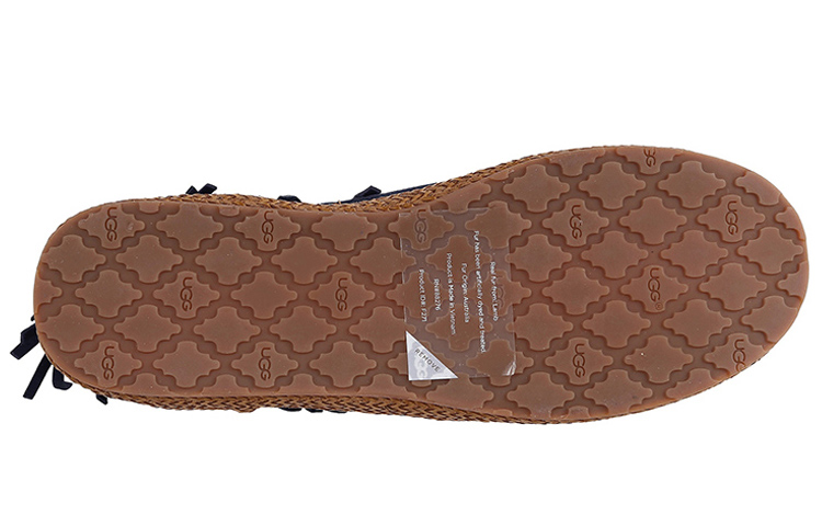 (W) UGG Classic Short Zip Fringe 'Navy' 圖 7