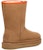 (W) UGG Classic Short Zipper Tape Logo Boot 'Chestnut' - But Chestnut 1144035-CHE