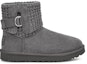 Order (W) UGG Classic Solene Mini Kasual Hangat Luar Ruangan Kelabu 1113463-CHRC