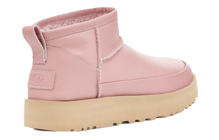 (W) UGG Classic Sugar Ultra Mini 'Pink' 圖 3