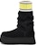 (W) Boot UGG Hitam 'Classic Sweater Letter' 1144045-BLK