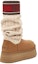Shop (W) UGG Classic Sweater Letter Boot Chestnut - But Coklat Klasik UGG 1144045-CHE