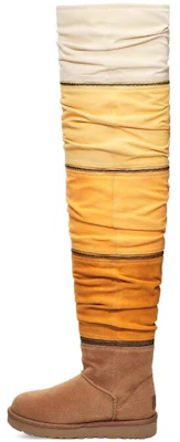 (W) UGG Classic Sweater Letter TA Strick Wildleder Stiefel ''Braun Tan'' Hochschaft 1131991-CHMU Buy (W) UGG Classic Sweater Letter TA Strick Wildleder Stiefel ''Braun Tan'' Hochschaft 1131991-CHMU