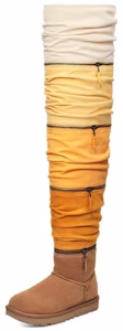 (W) UGG クラシックス ニットスエードニーハイブーツ (ブラウンタン) 1131991-CHMU Order (W) UGG クラシックス ニットスエードニーハイブーツ (ブラウンタン) 1131991-CHMU