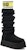 (W) UGG Classic Sweater Letter Tall 2cm 'Hitam' 1144044-BLK