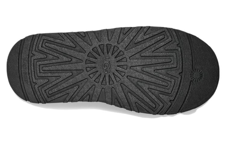 Shop (W) UGG Classic Sweater Letter Tall 2cm 'Hitam' 1144044-BLK