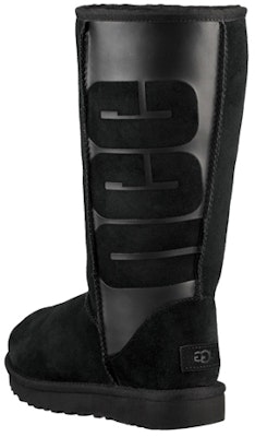 UGG 經典款 高筒 羊皮 保暖 雪靴 女款 黑色 Lookbook UGG 經典款 高筒 羊皮 保暖 雪靴 女款 黑色