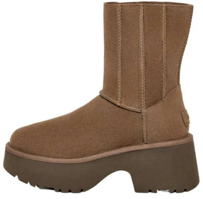 (W) UGG经典Twin Seam New Heights靴子栗色 1158313-HCK Buy (W) UGG经典Twin Seam New Heights靴子栗色 1158313-HCK