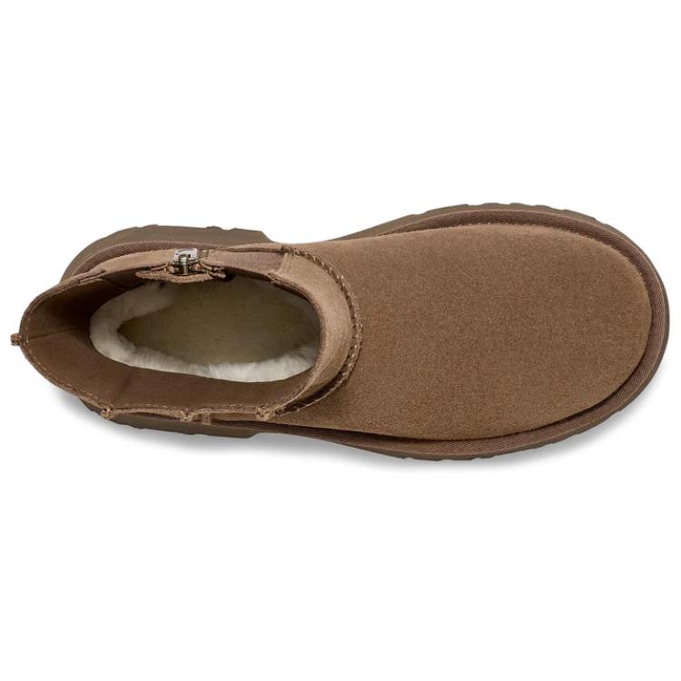 Shop (W) UGG经典Twin Seam New Heights靴子栗色 1158313-HCK