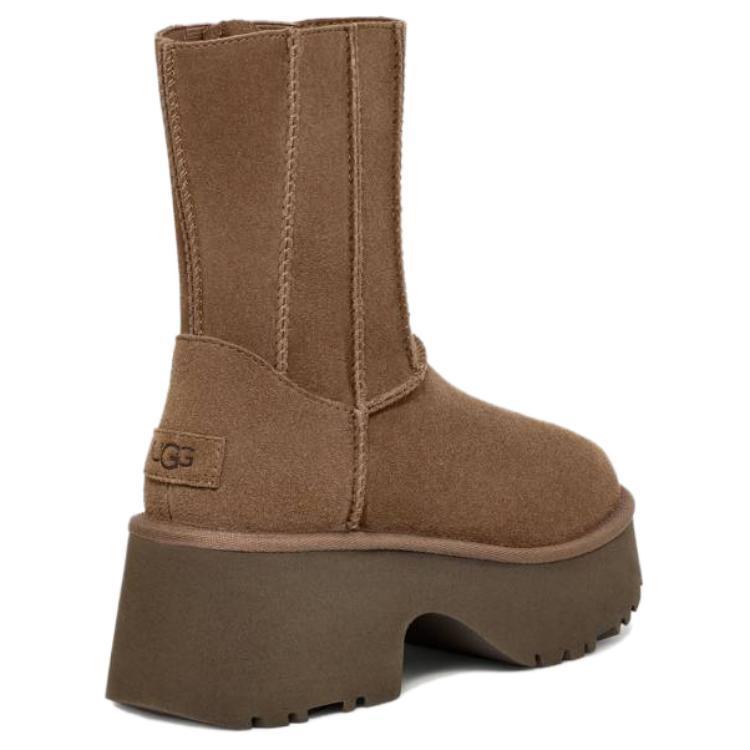 Purchase (W) UGG经典Twin Seam New Heights靴子栗色 1158313-HCK