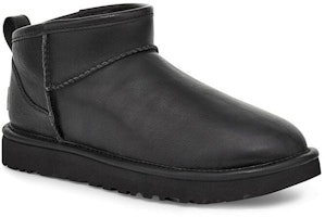 (W) UGG Classic Ultra Mini Kulit 'Hitam' 1117534-BLK Lookbook (W) UGG Classic Ultra Mini Kulit 'Hitam' 1117534-BLK