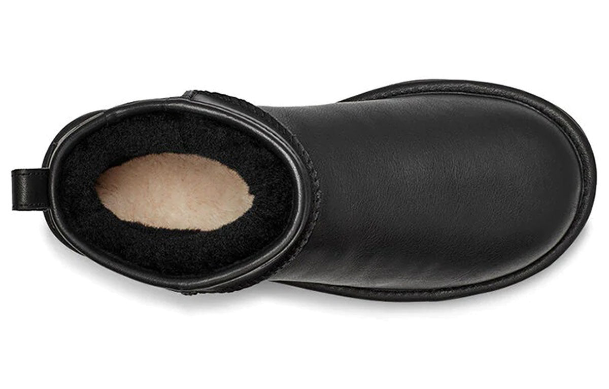 Purchase (W) UGG Classic Ultra Mini Kulit 'Hitam' 1117534-BLK