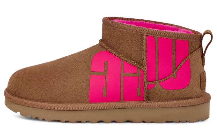 (Women) UGG Classic Ultra Mini Broken Logo 'Chestnut Pink' 1126373-CTPNK