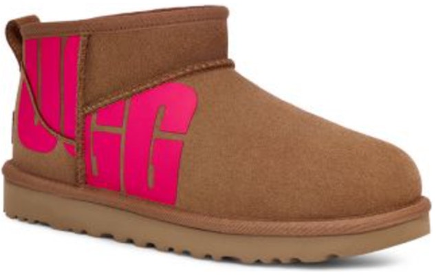 (W) UGG Klasik Ultra Mini Logo Berpecah 'Chestnut Pink' 1126373-CTPNK Lookbook (W) UGG Klasik Ultra Mini Logo Berpecah 'Chestnut Pink' 1126373-CTPNK