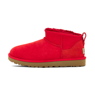 (W) UGG Classic Ultra Mini 'Red'
