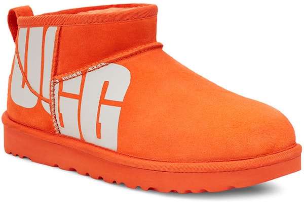 (W) UGG Clásico Ultra Mini Logo Roto 'Naranja Soda' 1126373-OGS Lookbook (W) UGG Clásico Ultra Mini Logo Roto 'Naranja Soda' 1126373-OGS