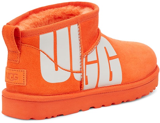 (W) UGG Clásico Ultra Mini Logo Roto 'Naranja Soda' 1126373-OGS Shop (W) UGG Clásico Ultra Mini Logo Roto 'Naranja Soda' 1126373-OGS