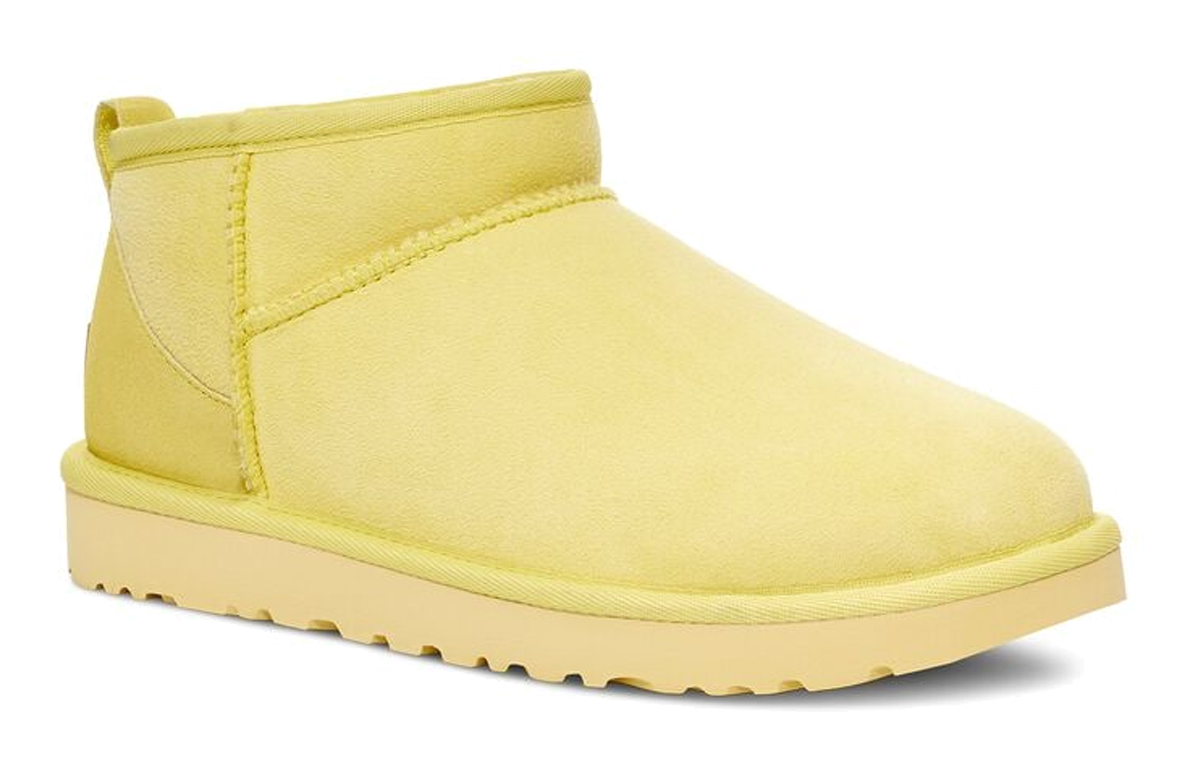 Lookbook (W) UGG 클래식 울트라 미니 '옐로우' 1116109-MRT