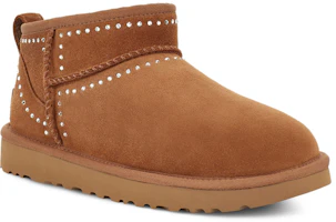 Shop (W) UGG Classic Ultra Mini Bling ''Chestnut'' Dameslaarzen 1119871-CHE