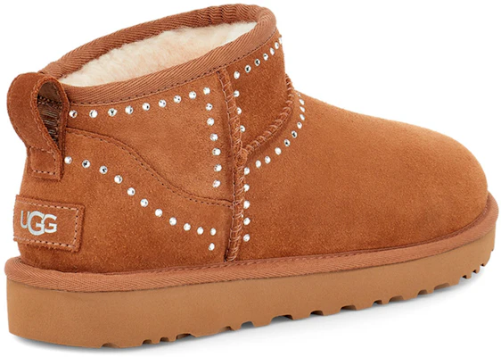(W) UGG Classic Ultra Mini Bling ''Chestnut'' Dameslaarzen 1119871-CHE Purchase (W) UGG Classic Ultra Mini Bling ''Chestnut'' Dameslaarzen 1119871-CHE