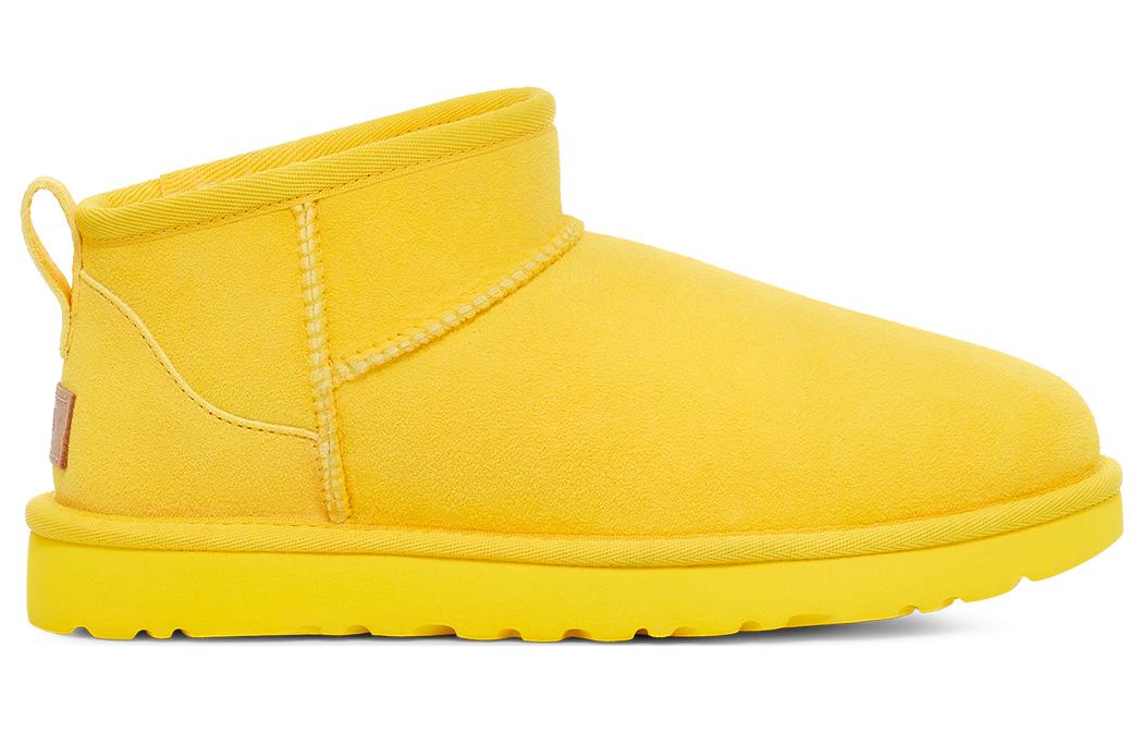Lookbook （女款）UGG 經典超短靴黃色 1116109-CAN