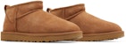 (W) UGG Classic Ultra Mini Boot Chestnut - But Ultra Kasut Boot Coklat 1116109-CHE