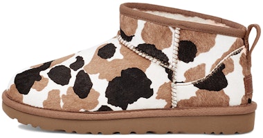 (Women) UGG Classic Ultra Mini Boot Cow Print 1123630-CHE (Women) UGG Classic Ultra Mini Boot Cow Print 1123630-CHE
