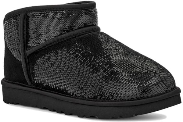 (W) UGG Classic Ultra Mini Botas Mirror Ball 'Negro' 1151616-BLK Lookbook (W) UGG Classic Ultra Mini Botas Mirror Ball 'Negro' 1151616-BLK