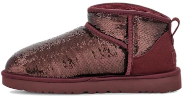 (Women) UGG Classic Ultra Mini Boot Mirror Ball Wild Grape 1151616-WGRP (Women) UGG Classic Ultra Mini Boot Mirror Ball Wild Grape 1151616-WGRP