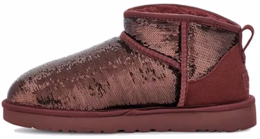 (Women) UGG Classic Ultra Mini Boot Mirror Ball Wild Grape 1151616-WGRP (Women) UGG Classic Ultra Mini Boot Mirror Ball Wild Grape 1151616-WGRP