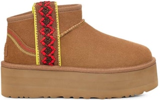 (女性)UGG經典超迷你編織短靴栗色 1138491-CHE Order (女性)UGG經典超迷你編織短靴栗色 1138491-CHE