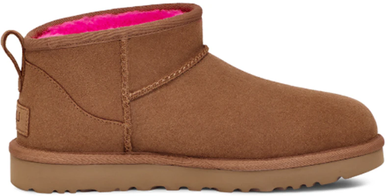 (W) UGG Classic Ultra Mini Broken Logo ''Chestnut Pink'' Damenstiefel 1126373-CTPNK Order (W) UGG Classic Ultra Mini Broken Logo ''Chestnut Pink'' Damenstiefel 1126373-CTPNK