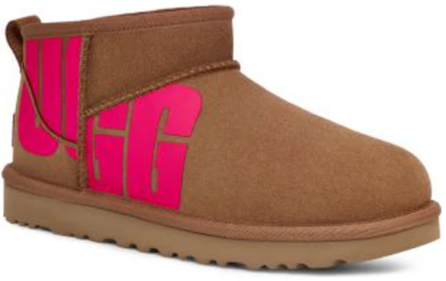 (W) UGG Classic Ultra Mini Broken Logo ''Chestnut Pink'' Damenstiefel 1126373-CTPNK Lookbook (W) UGG Classic Ultra Mini Broken Logo ''Chestnut Pink'' Damenstiefel 1126373-CTPNK