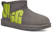 Order (Women) UGG Classic Ultra Mini Broken Logo 'Grey Green' 1126373-CKLM