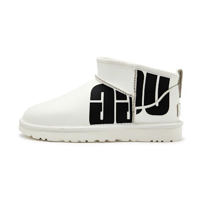 (W) UGG Classic Ultra Mini Broken Logo 'White'