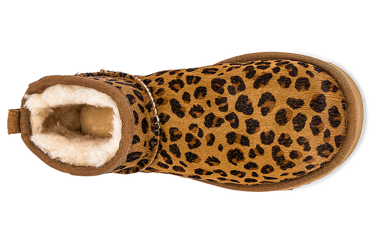 (W) UGG Classic Ultra Mini Leopard Snow Boots 'Leopard' 圖 4