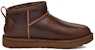 (Women) UGG Classic Ultra Mini LTHR Regen Boot Ironwood 1163490-IWD