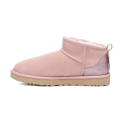 (W) UGG Classic Ultra Mini Metallic 'Pink'