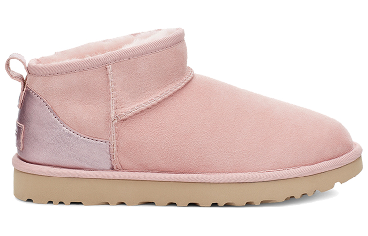 (W) UGG Classic Ultra Mini Metallic 'Pink' 圖 2