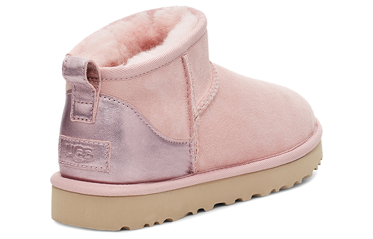(W) UGG Classic Ultra Mini Metallic 'Pink' 圖 4